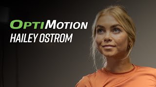 Hailey Ostrom talks GOLFTECs OptiMotion [upl. by Abernathy523]