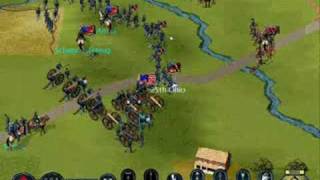 Sid Meiers Gettysburg Gameplay [upl. by Leckie]