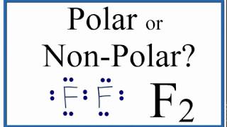 Is F2 Polar or Nonpolar Fluorine Gas [upl. by Leik]