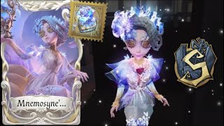 SS Perfumer “Mnemosyne’s Dream”  Matching S Accessory  Legendary Rank Kites  Identity V [upl. by Llovera]