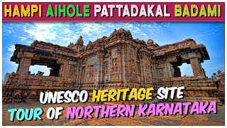 4 Days Hampi Aihole Pattadakal Badami Tour Plan  Karnataka Tour Plan [upl. by Imtiaz]