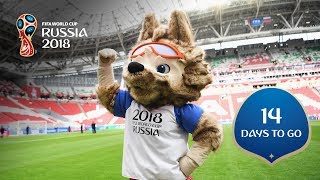 14 DAYS TO GO Zabivaka Russia 2018’s Official Mascot [upl. by Ynetruoc]