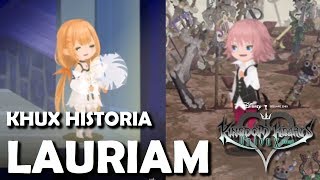 Kingdom Hearts Union X  Lauriam ser original de Marluxia Explicación Español [upl. by Pytlik730]