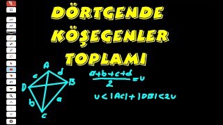 Ä°SPAT DÃ–RTGENDE KÃ–ÅEGENLER TOPLAMI TYT GEOMETRÄ°DÃ–RTGENLER [upl. by Neliak]