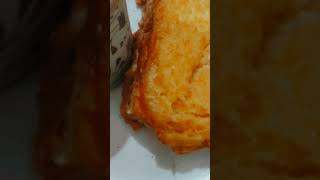 Enjoy milk bread recipe at breakfast time bread recipe for breakfast todayshortsfeed viralshort [upl. by Solly]