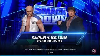 秋山準 VS 小橋健太【AJPW・NOAH】 JUN AKIYAMA VS KENTA KOBASHI【WWE2k23】 [upl. by Cusick]