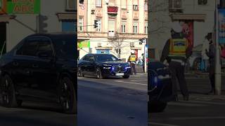 Ursula von der Leyen konvoja Budapesten HU24EUeuhungarymotorcade vipbudapestpolicevipconvoy [upl. by Annauqaj127]