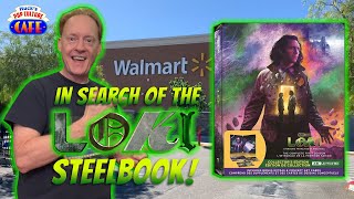 BLU RAY HUNTING AT WALMART  ON THE PROWL FOR THE LOKI STEELBOOK [upl. by Ax]