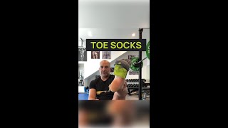 Dr Peter Attia  NABOSO Toe Sock Review [upl. by Hasin336]