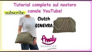 VISITA IL NOSTRO SITO E SCOPRI I COLORI DEL FILATO LANA SPORT PER REALIZZARE LA CLUTCH GINEVRA [upl. by Nereen]