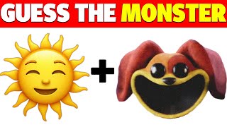 Guess The MONSTER By EMOJI amp VOICE  The Smiling Critters amp POPPY PLAYTIME CHAPTER 3 [upl. by Ggerg83]