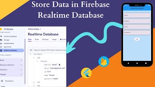 Store Data in Firebase Realtime Database Flutter  Realtime Database Firebase Flutter [upl. by Parker]