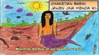 Jenen yoshin kené  La sirena y el kené Cuento shipibo con subtítulos en castellano [upl. by Latsirc]