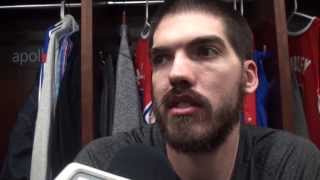 How to prepare for a game against Kevin Garnett with Clippers Byron Mullens [upl. by Voorhis]