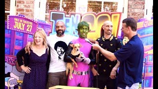 Teen Titans Go To The Movies Cast Interview at SDCC Premiere [upl. by Turrell]