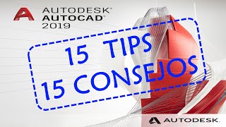 15 trucos autocad para ser mas rápido 15 tips autocad comandos no conocidos tutorial autocad [upl. by Narad570]