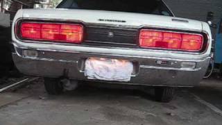 NISSAN CEDRIC 230 Deluxe 72 Sequential TailLights 2 [upl. by Ainevul]