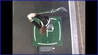 Golf Swing from above with Rick Shiels PGA Golf Coach [upl. by Nylrehc]