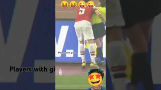 Players with refri girl 😜😜😍😍😘😘 football ronaldo greenscreen shortfeed ytshorts youtubeshorts [upl. by Ingrid]