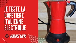 Je teste la cafetière italienne électrique ☕😊 [upl. by Noxin]