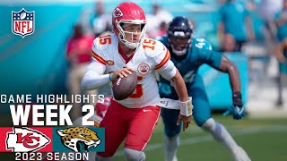 Kansas City Chiefs vs Jacksonville Jaguars  2023 Week 2 Game Highlights [upl. by Ahsiruam]