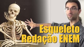 A melhor Estrutura ou Esqueleto para a Redação do ENEM [upl. by Gonsalve]