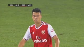 18 Year Old Gabriel Martinelli Debut Games For Arsenal  PreSeason Highlights [upl. by Ida]