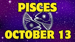 Pisces ♓ 🌈 𝐇𝐮𝐠𝐞 𝐒𝐮𝐜𝐜𝐞𝐬𝐬 🙌Horoscope For Today October 13 2024  Tarot [upl. by Yraeg647]