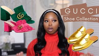 Gucci Shoe Collection  GeranikaMycia [upl. by Iuq]