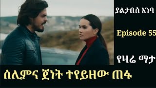 Yaltabese Enba Episode 55 ያልታበሰ እንባ ክፍል 55 ሰሊምና ጀነት ተየይዘው ጠፋ Atronos [upl. by Parish]