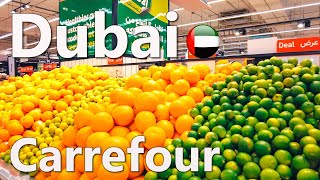 Prices in Dubai Carrefour Hypermarket Assortment Full Review 4K🇦🇪 [upl. by Ayotak]