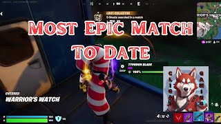 My Most Epic Fortnite Solo Match To This Point of Time [upl. by Cleve11]