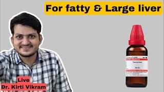 Taraxacum for fatty liver  Dr Kirti Vikram LIVE CLINIC  Q amp Ans 1530 9122 [upl. by Natsirc]