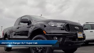 2023 Ford Ranger XLT Super Cab Sacramento Roseville Elk Grove Folsom Stockton [upl. by Ardnuhs]