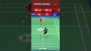 The best rally Viktor Axelsen vs Anthony Sinisuka Ginting  Hong Kong Open 2024 MS SF badminton [upl. by Nawed93]