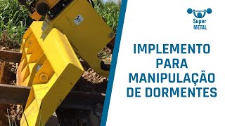 Manipulador de Dormentes ACD02 [upl. by Mert]