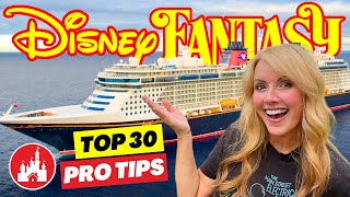 Disney Fantasy Cruise SECRETS 30 Pro Tips Before You Go [upl. by Ilona]