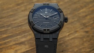 An Attractive All Black Sports Watch Maurice Lacroix Aikon Black Review [upl. by Rede]