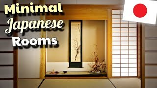 🇯🇵 MINIMALIST Japanese Room Tatami Mat amp Paper Windows 🇯🇵 [upl. by Paulita]