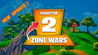 FORTNITE CHAPTER 2 ZONE WARS  FORTNITE NEW UPDATE  SEASON 4 [upl. by Varhol952]