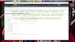 DYNADOT VPS HOW TO SETUP A DOMAIN IN ZPANEL [upl. by Ayatnahs44]