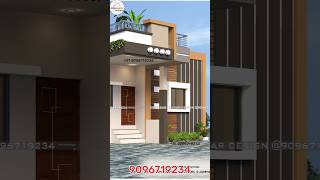 Corner House Design 🏠 Latest Front Elevation Design 🏠 Home Design Single Floor  House Elevation 😍 [upl. by Gladys]