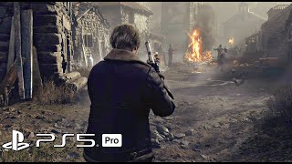 RESIDENT EVIL 4 PS5 PRO Gameplay 4K 60FPS Ray Tracing No Commentary [upl. by Mary157]