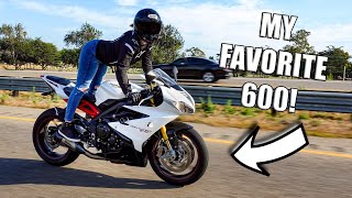 2016 Triumph Daytona 675R Review [upl. by Seko]