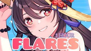 Nightcore  Flares NIVIRO 1 Hour Loop [upl. by Inaliak]