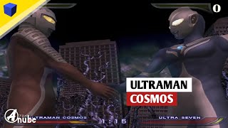 Ultraman Fighting Evolution Rebirth  Ultraman Cosmos Gameplay PS2AETHERSX 2 [upl. by Abrahamsen618]