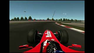 F1 2004 Rubens Barrichello Chinese Grand Prix Pole Lap Onboard  Assetto Corsa [upl. by Airtal]