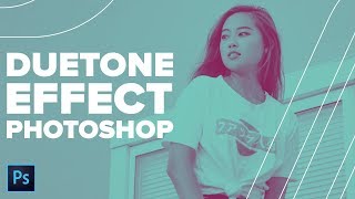 Tutorial Duotone Photo Effect Adobe Photoshop [upl. by Esidnac]