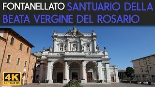 FONTANELLATO  Santuario della Beata Vergine Del Santo Rosario 4K [upl. by Anyala786]