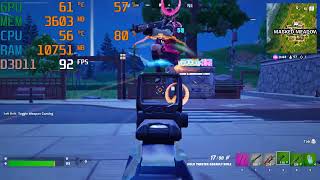 Fortnite  DirectX 11  1080p  Medium  Low Settings  i7 4790K GTX 980 Ti [upl. by Ffirahs]